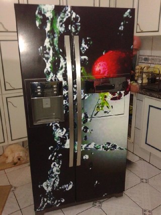 Foto 1 - Adesivagem de geladeiras, paredes e portas
